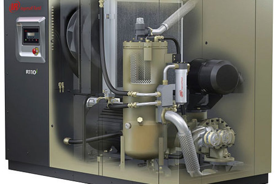 Rotary screw air compressor