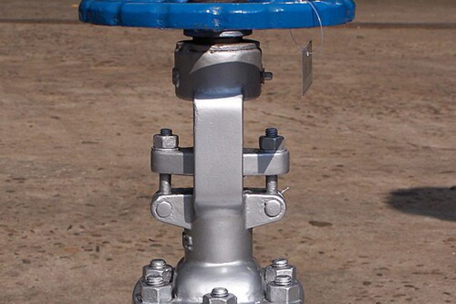 Industrial gate valve